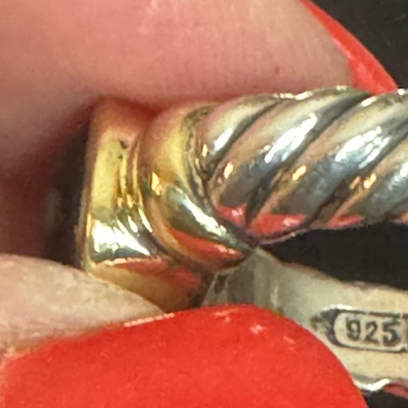 David Yurman Black Onyx Noblesse ring - Picture 8 of 9